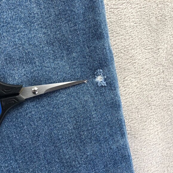 2 Vibrant M.I.U Womens Jeans Size 5 Lot Of Two Pleated Casual Straight Leg - Picture 4 of 16